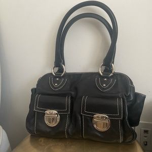 Marc Jacobs Black Leather Shoulder Bag